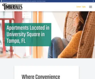 Timberfallsapts.com(Apartments in Tampa) Screenshot