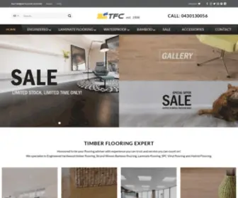 Timberfloorcentre.com.au(Timber Flooring) Screenshot