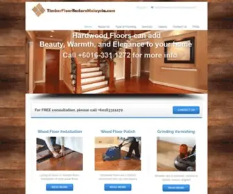 TimberfloorreStoremalaysia.com(Timber Flooring Company Malaysia) Screenshot