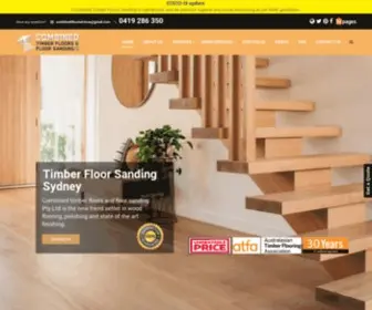 Timberfloorsandingsydney.com.au(Timber Floor Sanding in Sydney) Screenshot