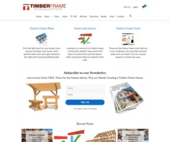 Timberframehq.com(Timber Frame HQ) Screenshot