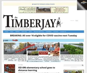 Timberjay.com(The Timberjay) Screenshot