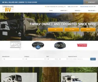 Timberlakerv.com(Timberlake RV Sales in Virginia) Screenshot