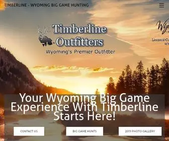 Timberlinehunting.com(Timberline Outfitters Wyoming Big Game Hunting) Screenshot