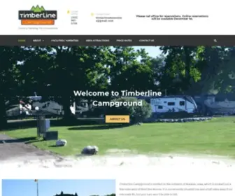 Timberlineiowa.com(Timberline Campground) Screenshot