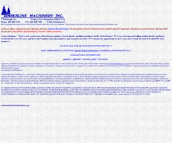 Timberlinemachinery.com(Timberline Machinery) Screenshot