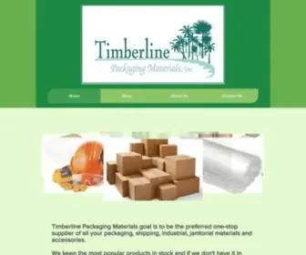 Timberlinepackaging.com(Home) Screenshot