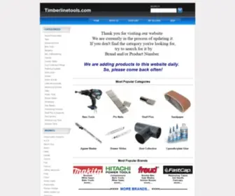 Timberlinetools.com(Timberline Tools) Screenshot