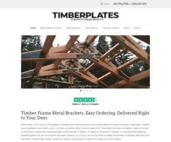 Timberplates.com(Heavy Duty Timber Truss Connector Plates) Screenshot