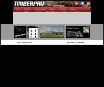 Timberpro.com(TimberPro Inc) Screenshot