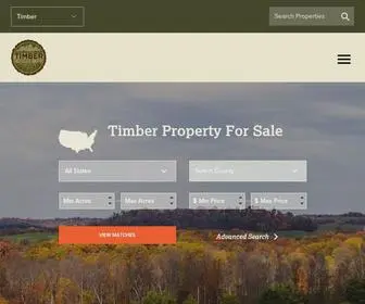 Timberproperties.co(Timber Land for Sale) Screenshot