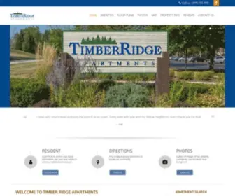 Timberridge-WI.com(Timber Ridge Apartments) Screenshot