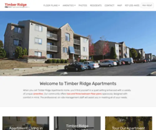 Timberridgeapartmentliving.com(Timber Ridge Apartments) Screenshot