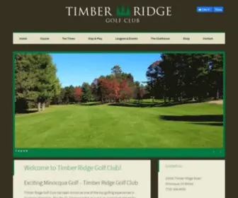 Timberridgegolfclub.com(Timber Ridge Golf Club) Screenshot