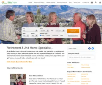 Timberridgeresidents.com(Prescott Real Estate..Retirement & 2nd Home Specialist) Screenshot