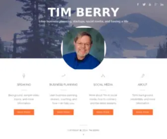 Timberry.com(Tim Berry) Screenshot