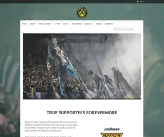 Timbersarmy.org(107 Independent Supporters Trust) Screenshot