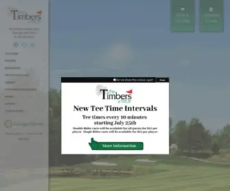 Timbersgolf.com(Baltimore Golf Courses) Screenshot