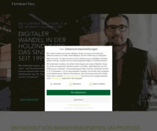 Timbertec.de(TimberTec AG Software) Screenshot