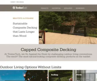 Timbertech-Europe.com(Composite Decking) Screenshot