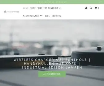 Timbertraces.de(Technik und Natur vereint) Screenshot
