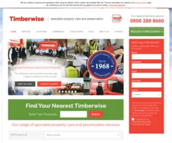 Timberwise.co.uk(Specialist Property Care and Preservation) Screenshot