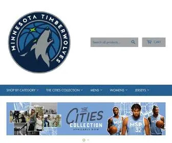 Timberwolvesteamstore.com(Timberwolves Team Store) Screenshot