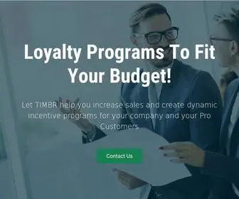 Timbr.net(Travel Incentives Motivating Builders) Screenshot