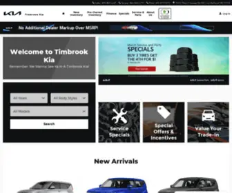 Timbrookkia.com(Timbrook Kia) Screenshot