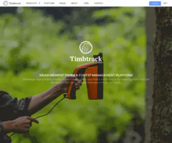 Timbtrack.com(Measurement Tools and Forest Management Platform) Screenshot