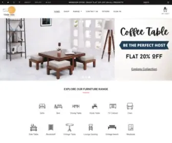 Timbtree.com(Furniture Shopping Online) Screenshot