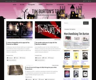 Timburton.es(Tim Burton 's Town) Screenshot