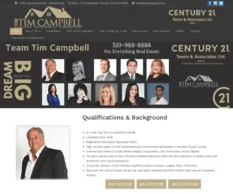 Timcampbell.com(Lakeshore Real Estate) Screenshot