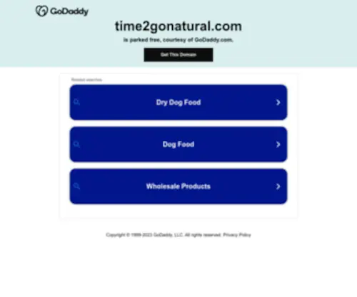 Time2Gonatural.com(Organic Laundry Detergent) Screenshot