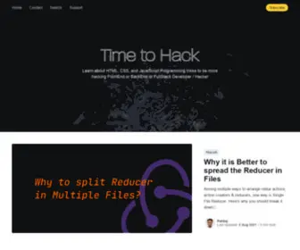 Time2Hack.com(Time to Hack) Screenshot