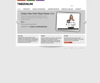 Time2Online.de(Implementierungspartner f) Screenshot