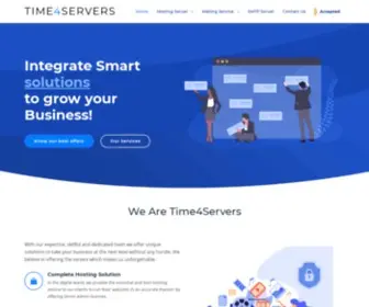 Time4Servers.com(Buy Bulk Mailing Server from Professional SMTP Service Provider) Screenshot