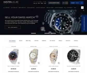 Time4Watches.co.uk(Buy & Sell Luxury Designer Watches) Screenshot