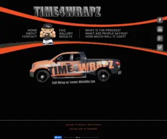 Time4Wrapz.com(Time 4 Wrapz Vehicle Wrapz) Screenshot