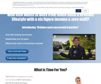 Time4Youfranchise.com(Franchises for Sale) Screenshot