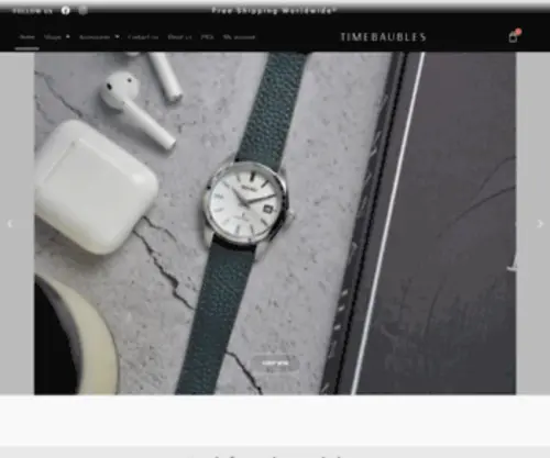 Timebaubles.com(Home) Screenshot