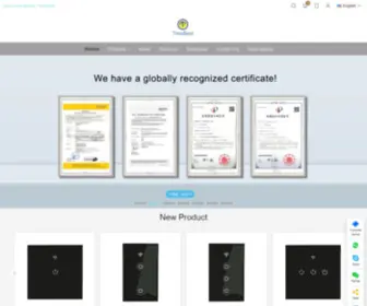 Timebestcn.com(Ningbo Timebest Electrical Technology Co) Screenshot
