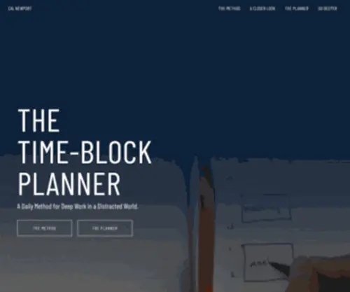 Timeblockplanner.com(Timeblockplanner) Screenshot