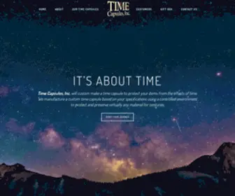 Timecapsulesinc.com(Time Capsules) Screenshot