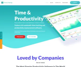 Timechamp.io(Stay on Top with #1 Productivity Tracking Software) Screenshot