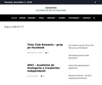 Timeclubromania.ro(TIME CLUB ROMANIA) Screenshot