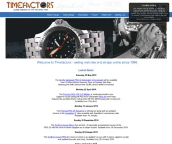 Timefactors.com(Time Factors International Limited) Screenshot