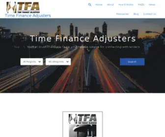 Timefinanceadjusters.com(Timefinanceadjusters) Screenshot