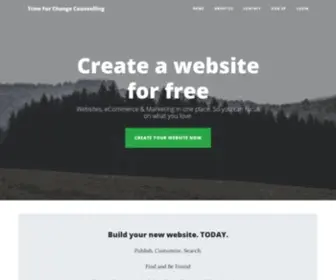 Timeforchangecounselling.com(Create a website for free) Screenshot