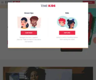 Timeforkids.com(Time For Kids) Screenshot